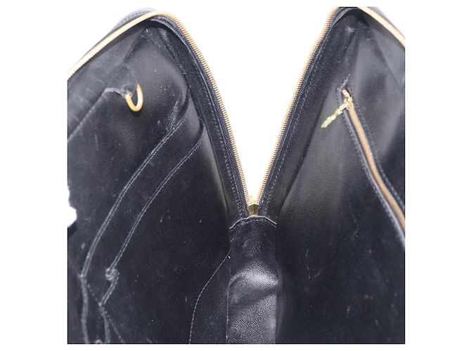 LOUIS VUITTON Epi Porte Documents Voyage Bag Black M40321 LV - vista 22