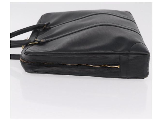 LOUIS VUITTON Epi Porte Documents Voyage Bag Black M40321 LV - vista 5