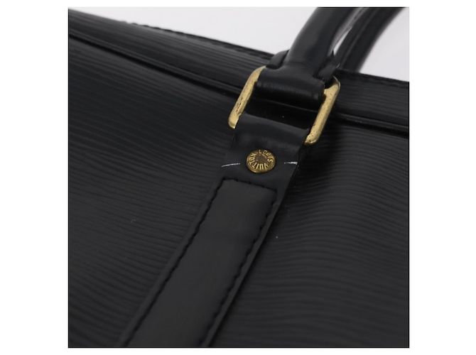 LOUIS VUITTON Epi Porte Documents Voyage Bag Black M40321 LV - vista 9