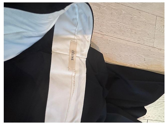 Céline Celine Pantalones Lana Seda Cachemira Phoebe Philo - vista 3