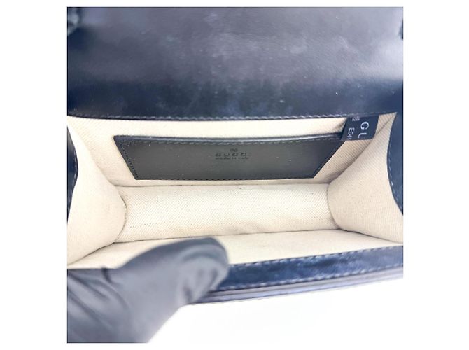 Gucci Padlock GG Embossed Leather Mini - vista 5