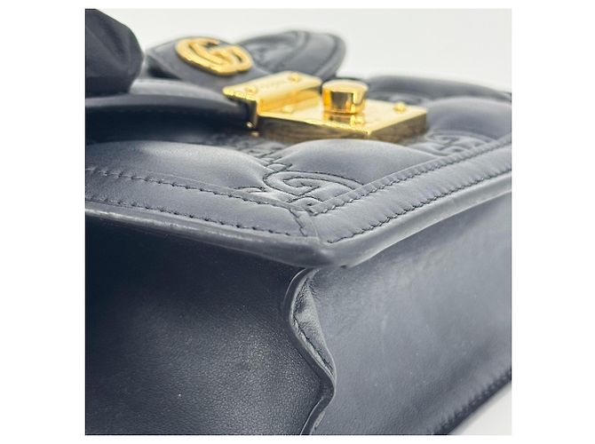 Gucci Padlock GG Embossed Leather Mini - vista 7