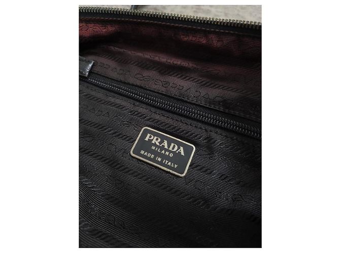 Bolsa Prada Nylon Acolchoado Azul Celeste - vista 12