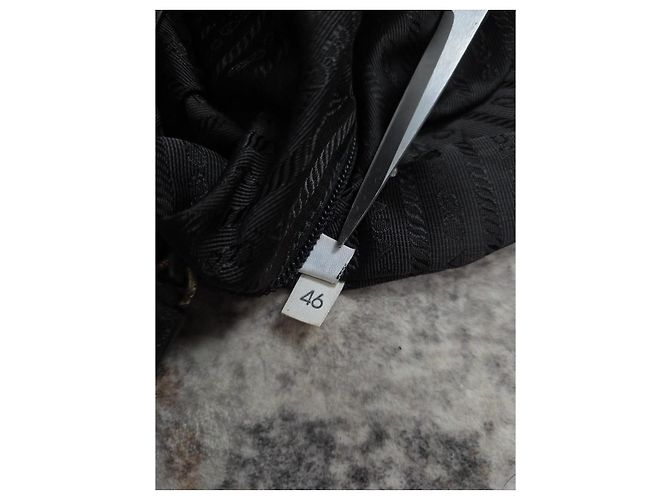Bolsa Prada Nylon Acolchoado Azul Celeste - vista 13