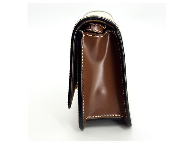 Borsa a tracolla Burberry TB Canvas Small - vista 3