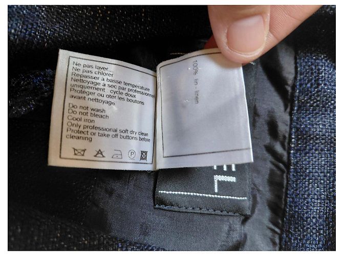 Chanel Jeans-Weste mit Spitzendetails - Ansicht 6
