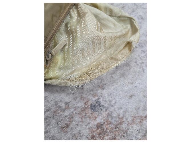 Splendida borsa a tracolla Prada beige - vista 8