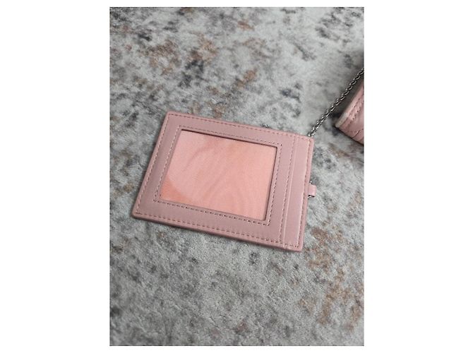 Miu Miu Crystal Geldbörse aus gestepptem Leder - Ansicht 11