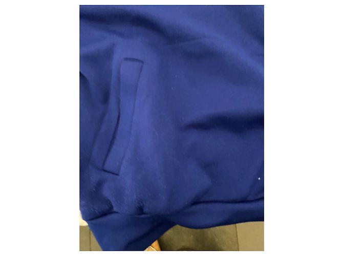 Comme Des Garcons Sudadera azul con corazón rojo - vista 3