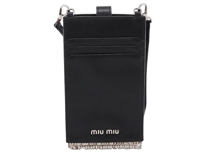 Miu Miu Shoulder Leather Mini - vista 2