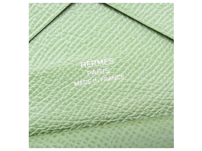 Hermès Hermes Calvi Duo Card Holder Epsom - view 5