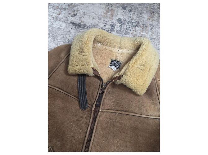 Autre Marque Avirex B-6 Shearling Fliegerjacke - Ansicht 2
