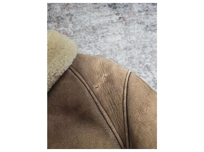 Autre Marque Avirex B-6 Shearling Fliegerjacke - Ansicht 3