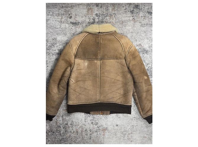 Autre Marque Avirex B-6 Shearling Fliegerjacke - Ansicht 8