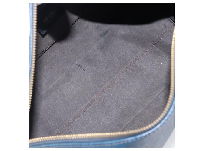 Fendi Boston Zucchino Coated Canvas Medium - vista 5