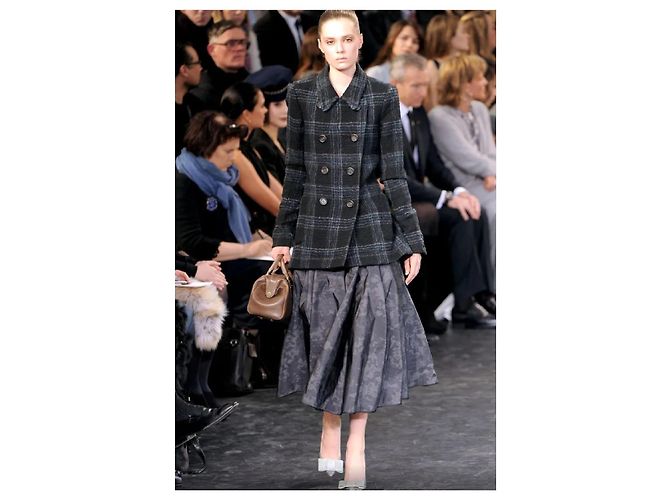 Louis Vuitton Marc Jacobs 2010 Chaqueta Tartan de Lana - vista 6