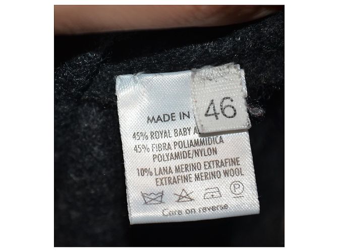 Ermanno Scervino Grauer Merinowolle Cardigan - Ansicht 6