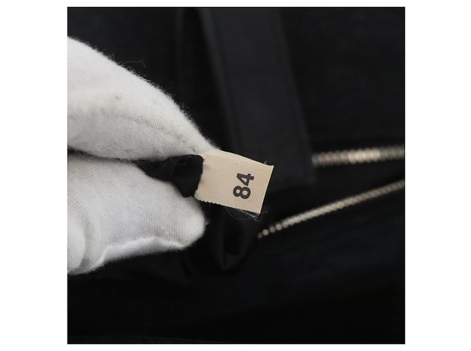 Borsa a spalla Prada in lana nera - vista 7