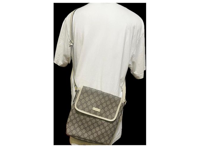 Gucci Borsa a Tracolla GG Supreme Monogram - vista 10