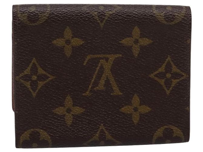 Portacarte bifold Louis Vuitton Canvas Small - vista 2