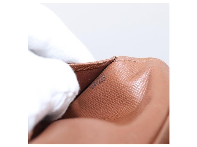 Portacarte bifold Louis Vuitton Canvas Small - vista 7