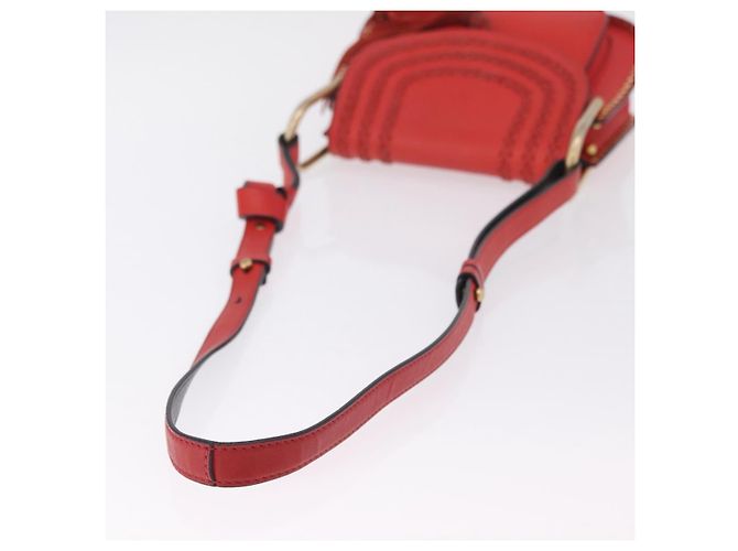 Chloé Chloe Hudson Whipstitch Leather Small - vista 7