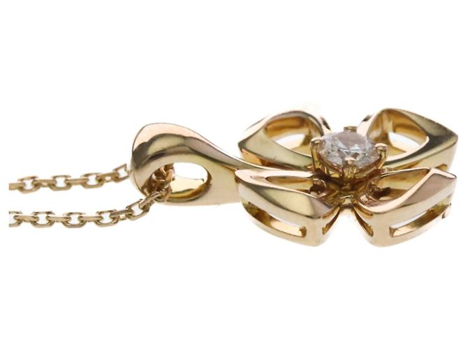 Bulgari Pendente Bvlgari Fiorever in oro rosa 18K con rubino e diamanti - vista 4