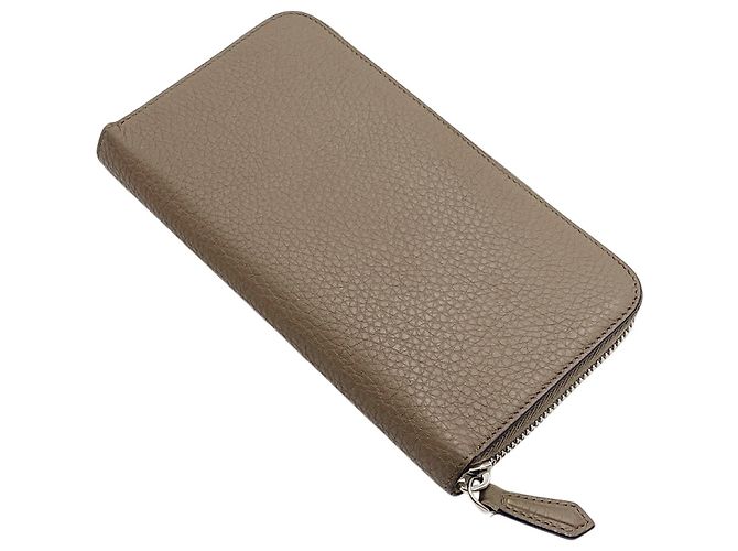 Fendi Forever Zip Around Printed Leather Long - view 4