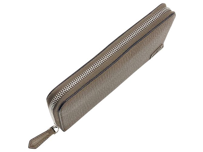 Fendi Forever Zip Around Printed Leather Long - view 7