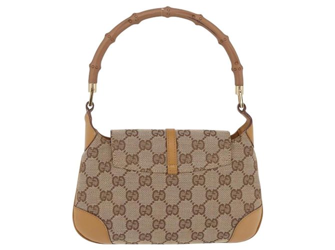 Gucci Bamboo Jackie Canvas - vue 2