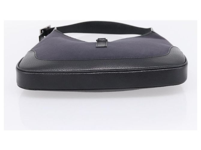 Gucci Vintage Jackie Shoulder Canvas and Leather Medium - vista 5
