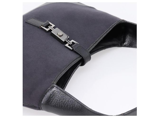 Gucci Vintage Jackie Shoulder Canvas and Leather Medium - vista 6
