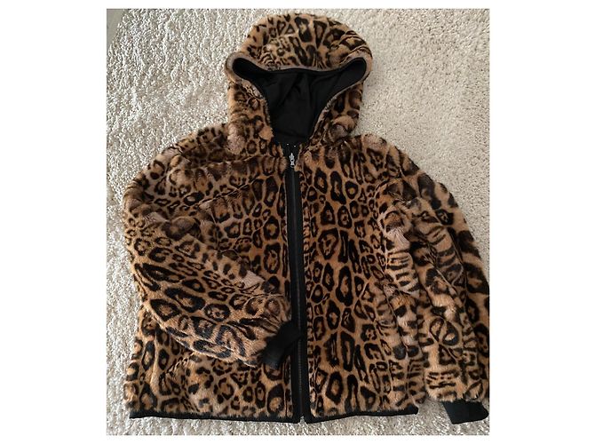 ZAPA schwarze reversible 2-in-1 Steppjacke - Ansicht 5