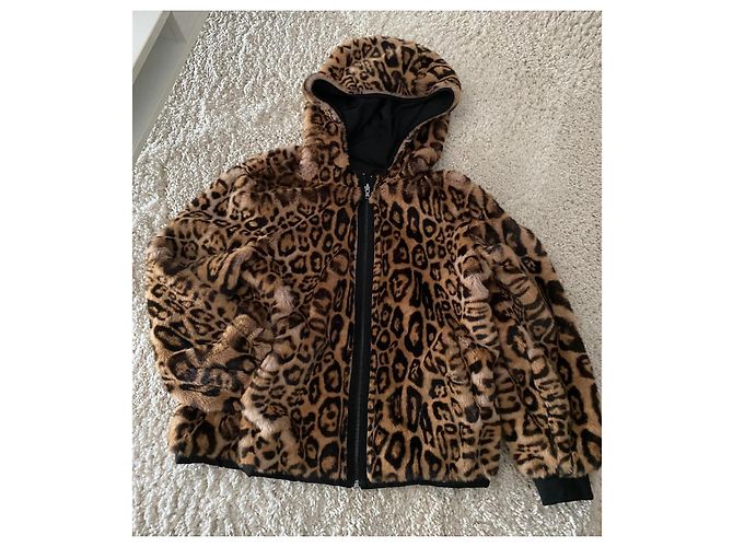 ZAPA schwarze reversible 2-in-1 Steppjacke - Ansicht 6