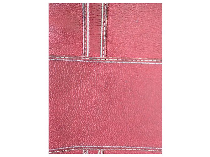 Borsa Louis Vuitton Speedy in pelle rossa - vista 13