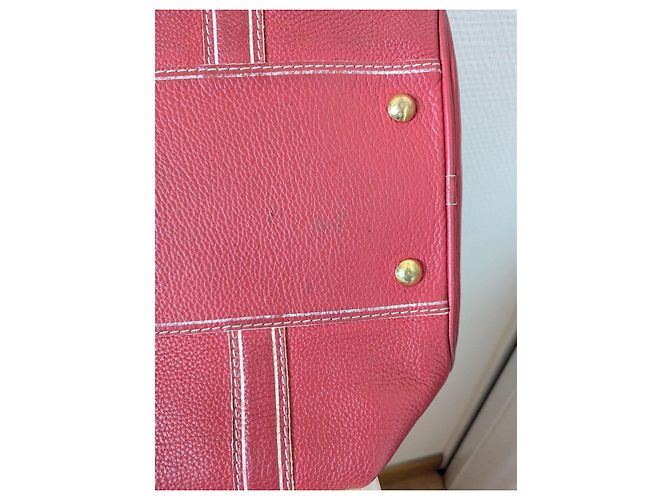 Borsa Louis Vuitton Speedy in pelle rossa - vista 15