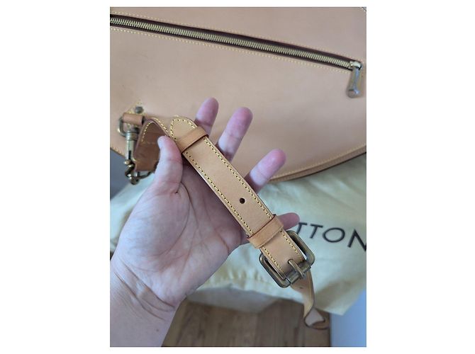 Louis Vuitton Borsa per racchetta da tennis pelle naturale - vista 10
