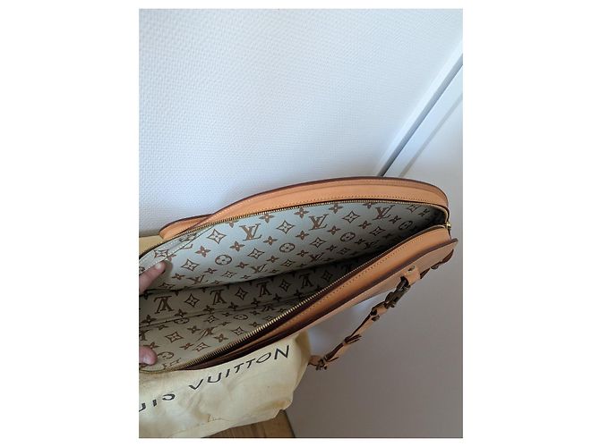 Louis Vuitton Borsa per racchetta da tennis pelle naturale - vista 20