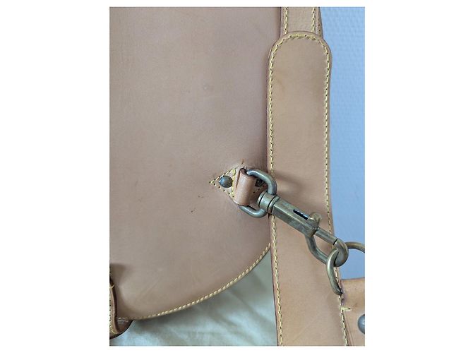 Louis Vuitton Borsa per racchetta da tennis pelle naturale - vista 4
