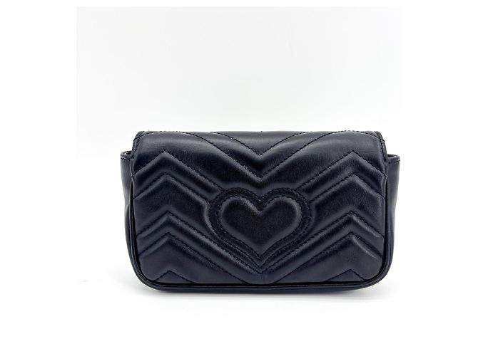 Gucci GG Marmont Flap Matelasse Leather Small - vista 2