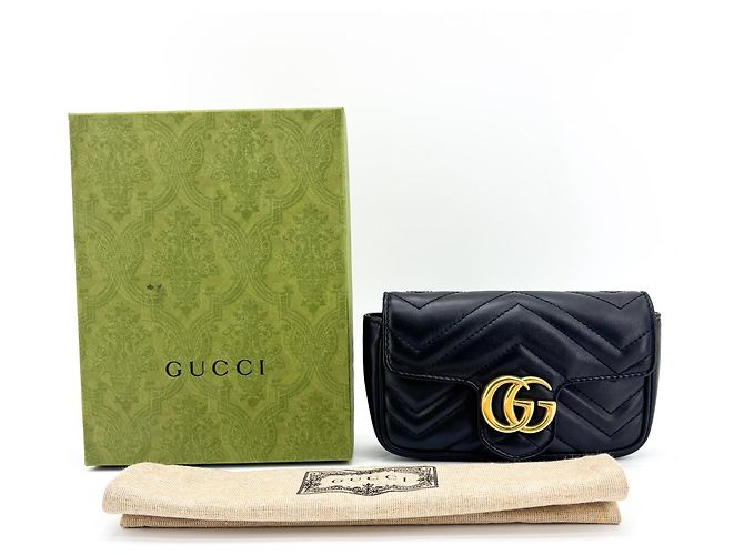 Gucci GG Marmont Flap Matelasse Leather Small - vista 3
