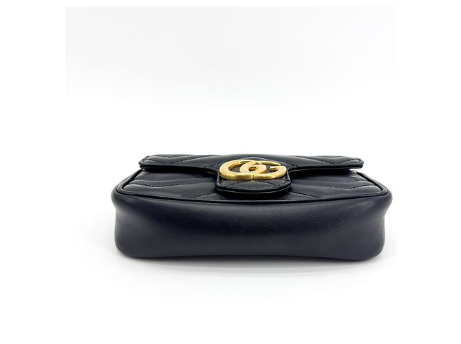 Gucci GG Marmont Flap Matelasse Leather Small - vista 6