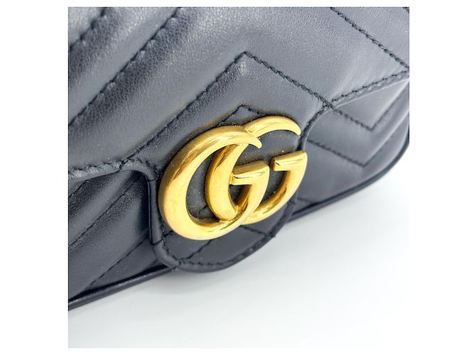 Gucci GG Marmont Flap Matelasse Leather Small - vista 7