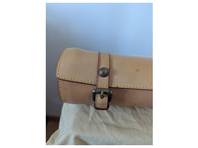 Louis Vuitton Monogram Custodia per Palline da Tennis in Pelle - vista 3