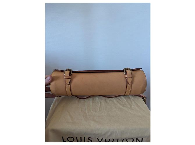 Louis Vuitton Monogram Custodia per Palline da Tennis in Pelle - vista 5