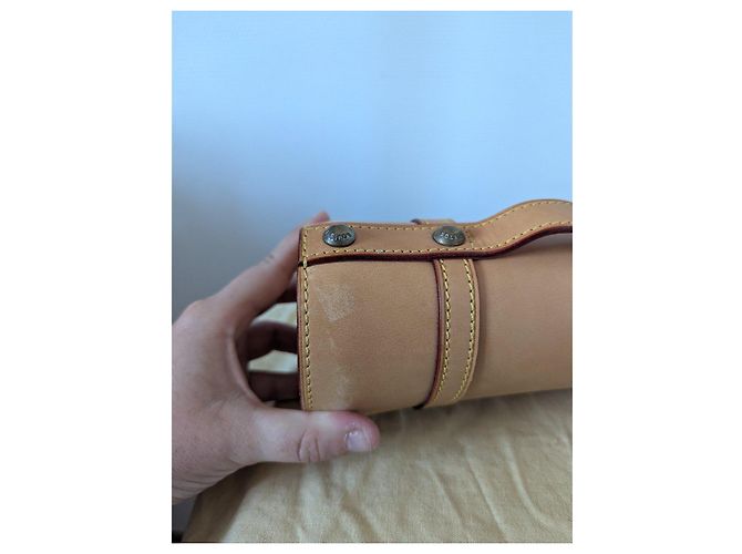 Louis Vuitton Monogram Custodia per Palline da Tennis in Pelle - vista 8
