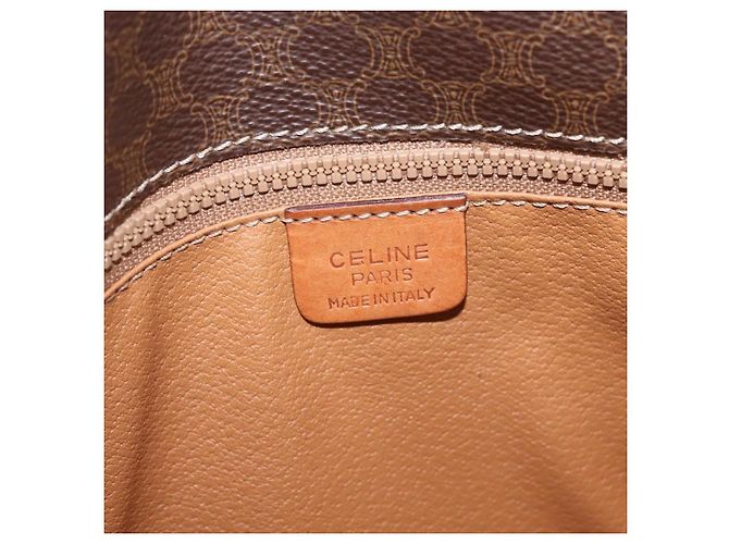 Céline Celine Macadam Shoulder PVC Leather Medium - vista 6