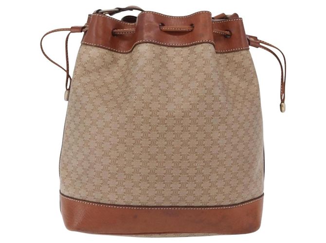 Céline Celine Macadam Shoulder Canvas Medium - vista 2