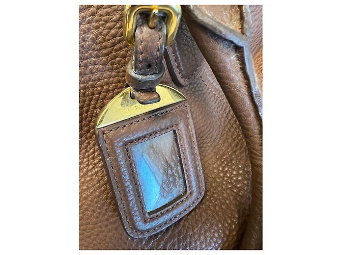 Prada Lederhandtasche Braun - Ansicht 11