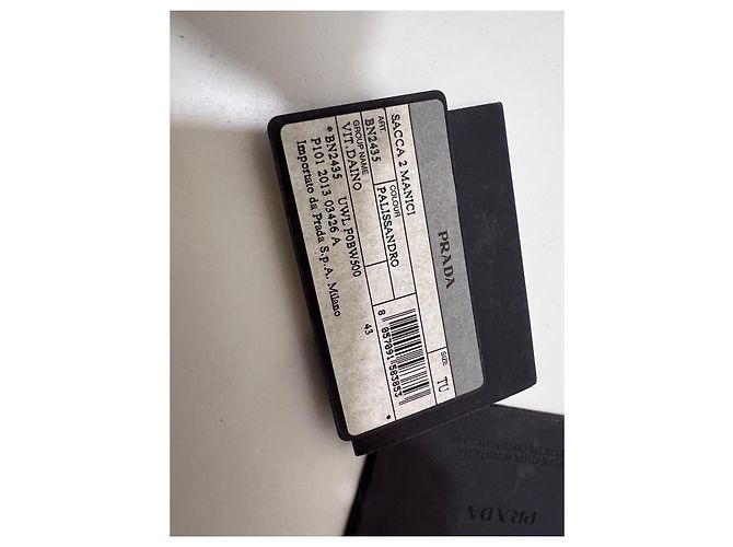 Prada Lederhandtasche Braun - Ansicht 9